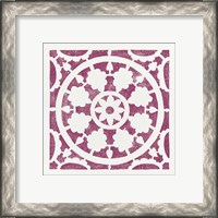 Framed 'Hacienda Tile VI' border=