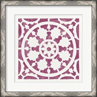 Framed 'Hacienda Tile VI' border=