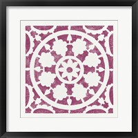 Hacienda Tile VI Framed Print