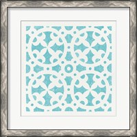 Framed 'Hacienda Tile V' border=