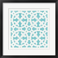 Hacienda Tile V Framed Print