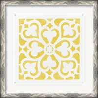 Framed 'Hacienda Tile III' border=