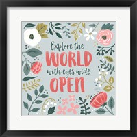 Wildflower Daydreams II Framed Print