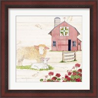 Framed 'Life on the Farm II' border=