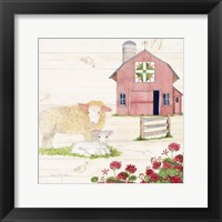 Life on the Farm II Framed Print