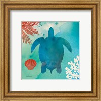 Framed 'Under the Sea II' border=