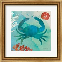 Framed 'Under the Sea III' border=