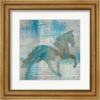 Framed 'Cheval II' border=