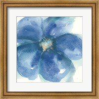 Framed 'Indigo Mint IV' border=