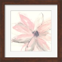 Framed Blush Clematis I