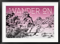 Framed Ombre Adventure IV Wander On