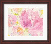 Framed 'Spring Abstracts Florals II' border=