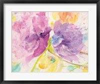 Spring Abstracts Florals I Framed Print
