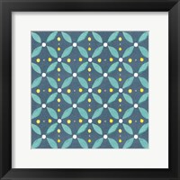 Garden Getaway Pattern XB Framed Print