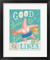 Ocean Friends III Framed Print