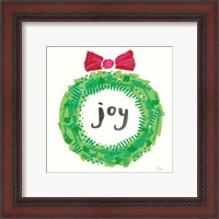 Framed 'Joyful Season IV' border=