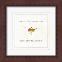 Framed 'Calorie Cuties VI' border=