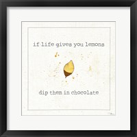 Calorie Cuties III Framed Print