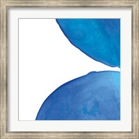 Framed 'Pools of Turquoise III' border=