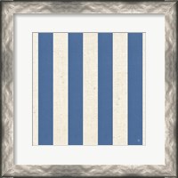 Framed 'Blue Sky Garden Pattern VA' border=