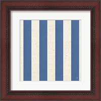 Framed 'Blue Sky Garden Pattern VA' border=