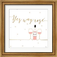 Framed 'Underlined Bubbly VI' border=