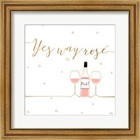 Framed 'Underlined Bubbly VI' border=