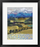 Framed 'Alpine Impression II' border=