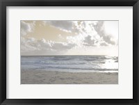 Serene Sea III Framed Print