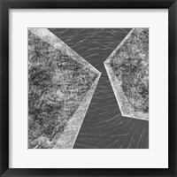 Framed 'Orchestrated Geometry III' border=