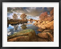 Framed Rocky Lake I