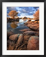 Framed Rocky Lake II