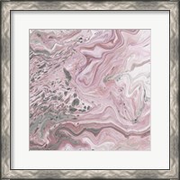 Framed 'Blush Minerals II' border=