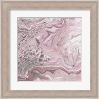 Framed 'Blush Minerals II' border=