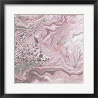 Framed 'Blush Minerals II' border=