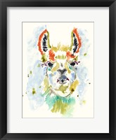 Hifi Llama I Framed Print