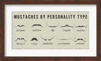 Framed Mustaches Personalities