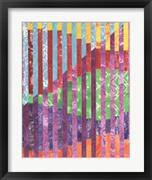 Framed 'Quilted Monoprints IV' border=