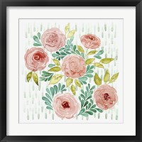 Framed 'Spring Blossoming I' border=