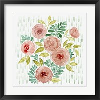 Framed 'Spring Blossoming II' border=