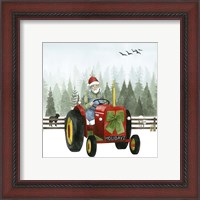 Framed 'Country Santa I' border=