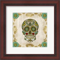 Framed 'Day of the Dead I' border=