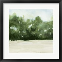 Framed 'Loose Landscape I' border=