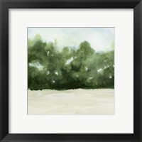 Framed 'Loose Landscape I' border=