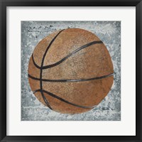 Grunge Sporting I Framed Print