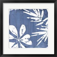 Tropical Indigo Impressions III Framed Print