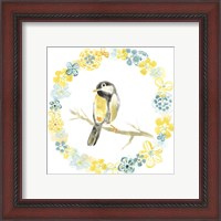 Framed 'Solo Songbird II' border=