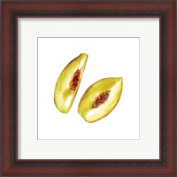 Framed 'Love Me Fruit V' border=