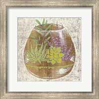 Framed 'Glass Garden II' border=