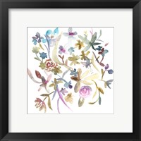 Framed 'Concord Florals I' border=